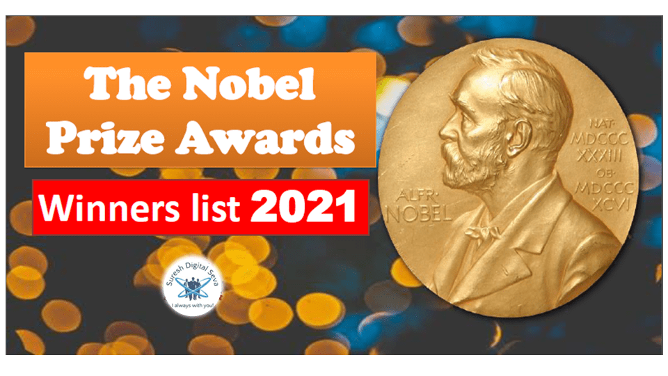 nobel prize list 2021 The Nobel Prize Awards Winners list 2024