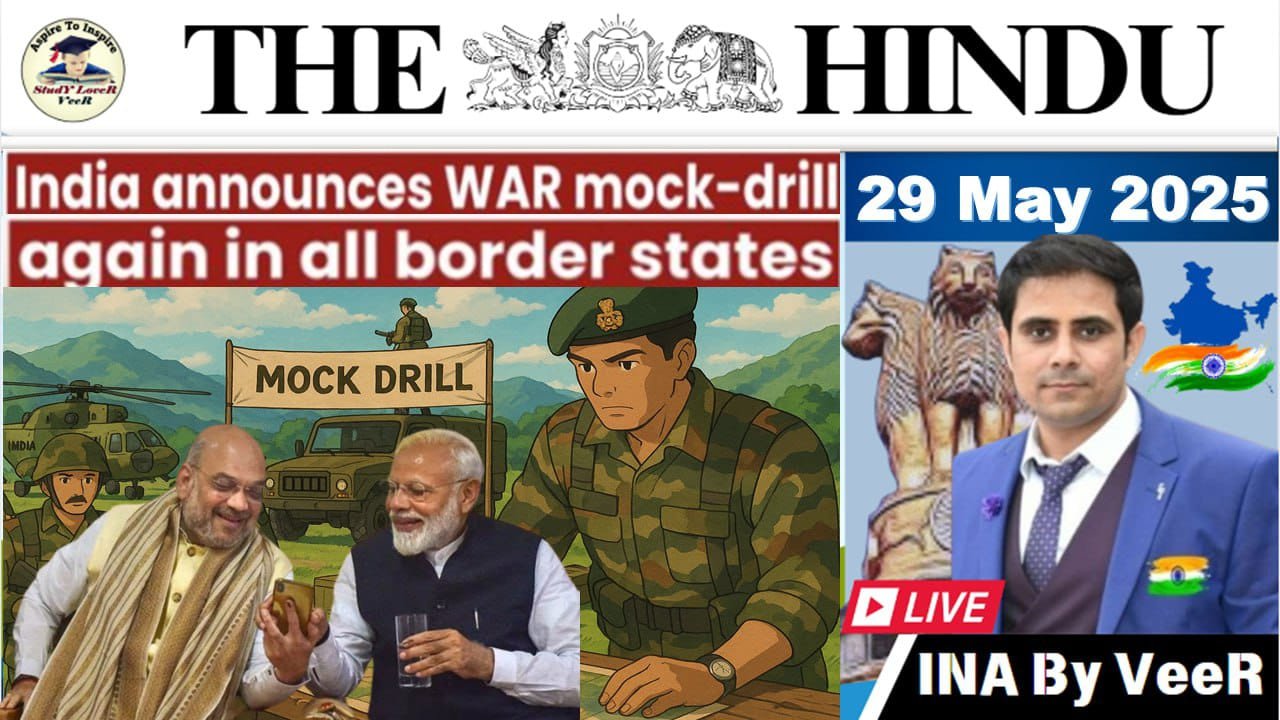 The Hindu Analysis 29May2025