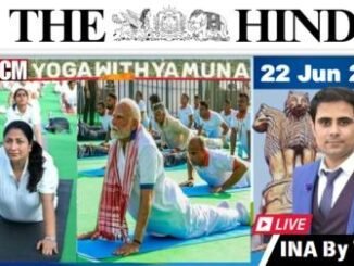 22 June Hindu Editorial