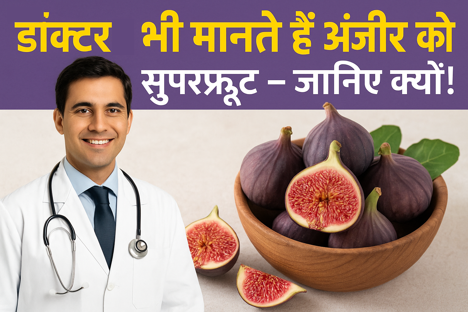 डॉक्टर भी मानते हैं अंजीर को सुपरफ्रूट – जानिए क्यों!