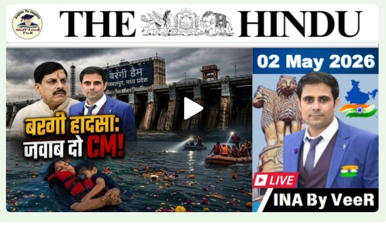 The Hindu Analysis 02ndMay2026