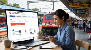 Railway Ticket Booking Online Booking, Status